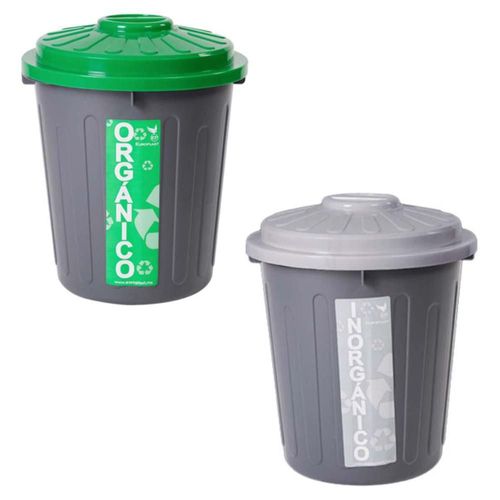 Cesto Recolector para Oficina MXRYM-006 RecyMed Cesto Recolector con Tapa