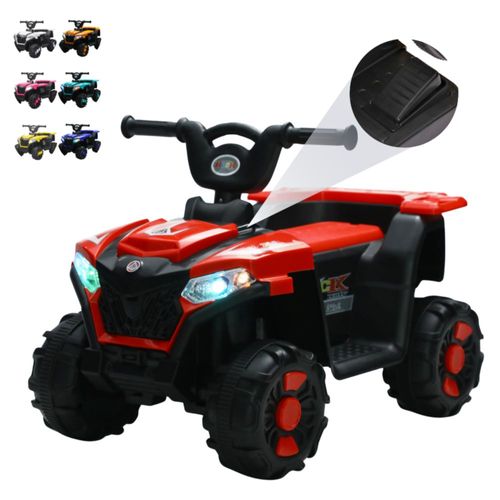 Cuatrimoto Eléctrica Para Niños Dodo Kids Bdm803 Batería 6v Rojo