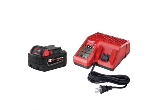 Juego batería y cargador M18™ REDLITHIUM™ XC5.0 48-59-1850 Milwaukee