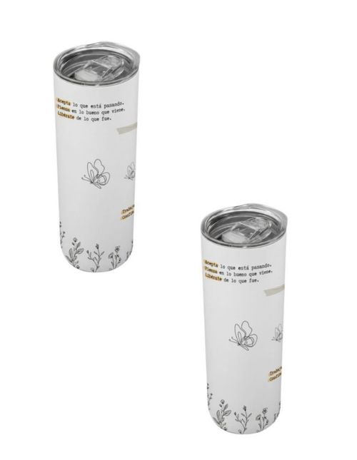 Duo "Acepta lo que esta pasando, piensa en lo bueno que viene, liberate de lo que fue , trabaja en lo que quieres ser, confia en lo que mereces"