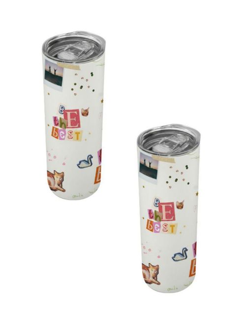 Duo de termos 590 ml. diseño divertido Be the best regalo original