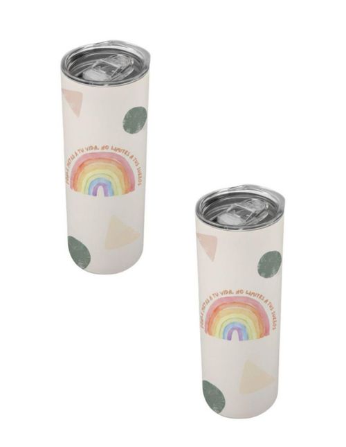 Duo de termos. Ponle metas a tu vida, no limites a tus sueños, a veces puede ser dificil, pero siempre hay algo positivo que encontrar en cada dia.