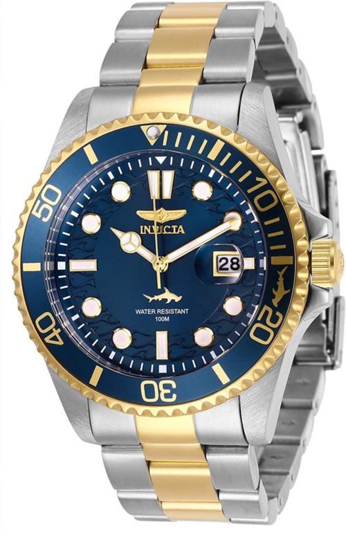 Reloj - Invicta - Pro Diver - 43 mm - dos tonos/azul