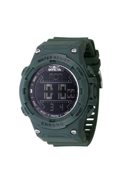 Reloj - Invicta - Racing - digital - verde y negro