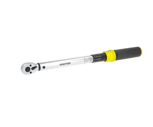 Torquímetro de trueno una escala dual cuadro de 3/8", 15-88.5 ft-lb (20-120 Nm) SURTEK