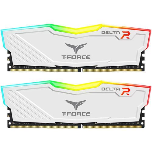 Memoria ram ddr4 16gb 3200mhz teamgroup delta rgb blanco