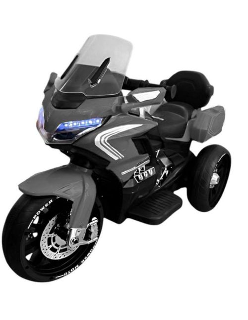 Moto Eléctrica Deportiva para Niños – 3 Llantas, Luces, Sonido MP3, USB y Bluetooth