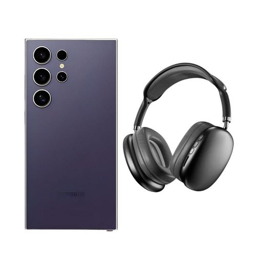 Galaxy S24 Ultra 256GB Morado Reacondicionado más Diadema Genérica