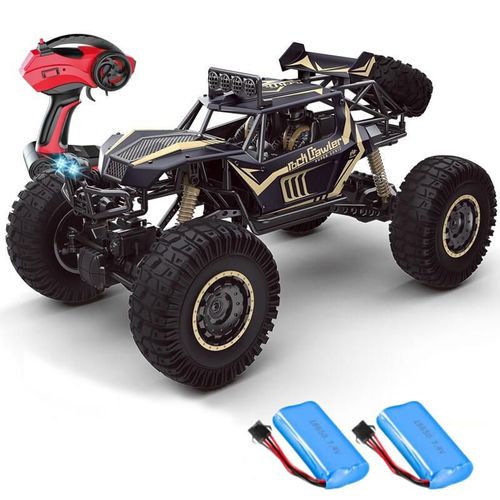 Coche de control remoto 4DRC FARILOUNS 4WD de aleación Grande para niños de 3 a 6 años