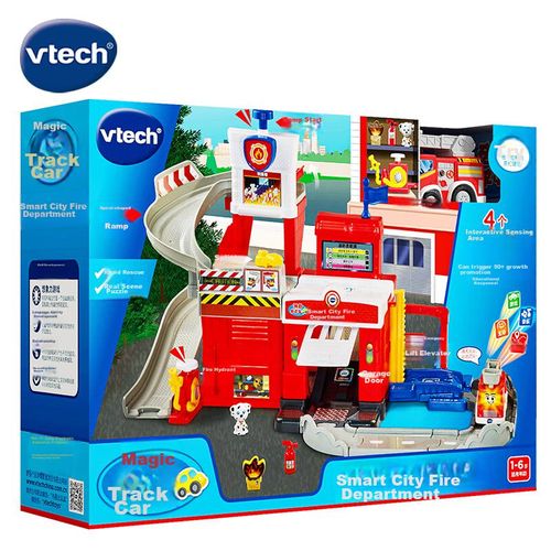 Camión de Bomberos VTECH Smart City interactivo para bebés de 1 a 2 años