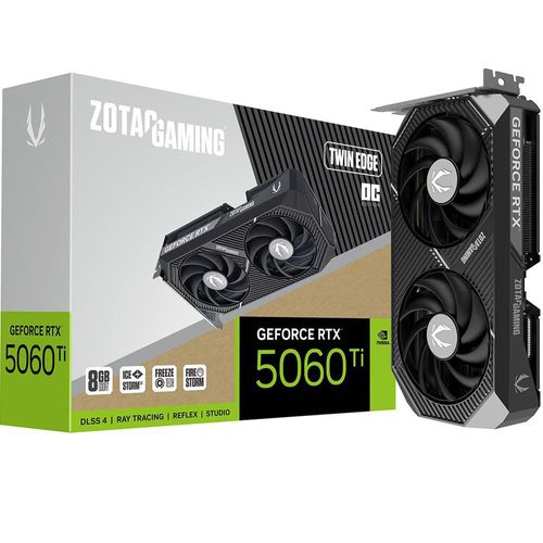 Tarjeta de video zotac geforce rtx 5060 ti oc 8gb gddr7