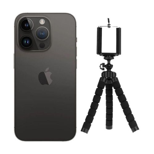 iPhone 14 Pro Max 128GB Negro CHIP Reacondicionado más Tripode