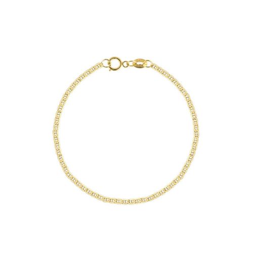 Pulsera Marinera 18cm 2mm 10k Oro Abba Joyas