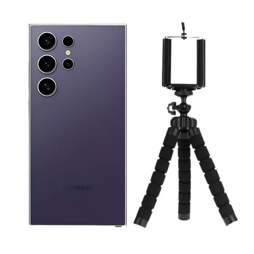 Galaxy S24 Ultra 256GB Morado Reacondicionado más Tripode