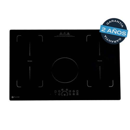 Parrilla de Inducción Magnética Empotrable 5 Quemadores 4500W 110v | Belfast  5