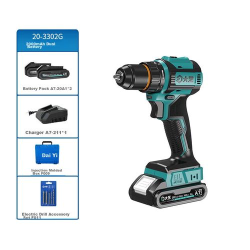 Taladro Eléctrico Deyi 3302G 20V Brushless
