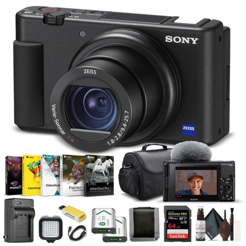Cámara digital - Sony - ZV-1 - 20,1 MP - Negra