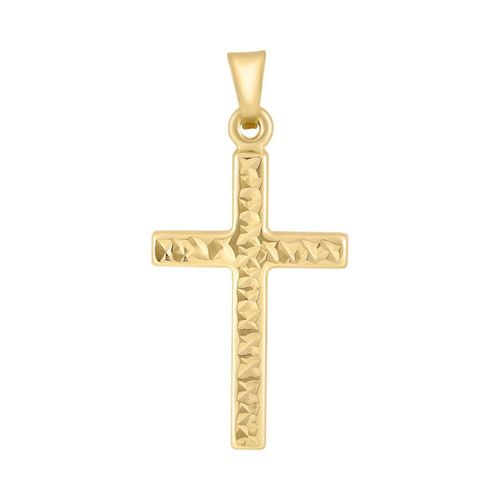Cruz oro 14k CRISTAL JOYAS ARPDC3434Y