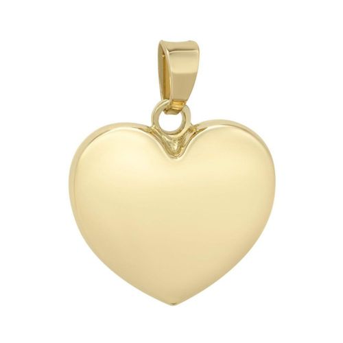 Dije corazon  oro 14k CRISTAL JOYAS ARPDJ3514Y
