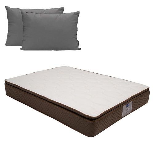 Colchón King Size Restonic Nautilus + Almohada 2Pack CZD