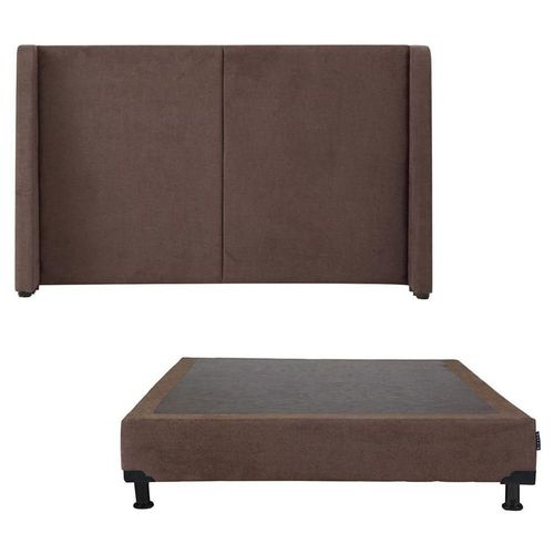 Cabecera Individual Dicasa Milán Chocolate + Box Dicasa Bless CZD