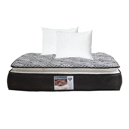 Colchón King Size Spring Air Omega + 2 Almohadas Oso CZD