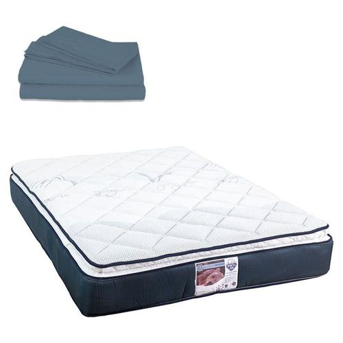 Colchón Matrimonial Spring Air Mónaco + Sábanas CZD