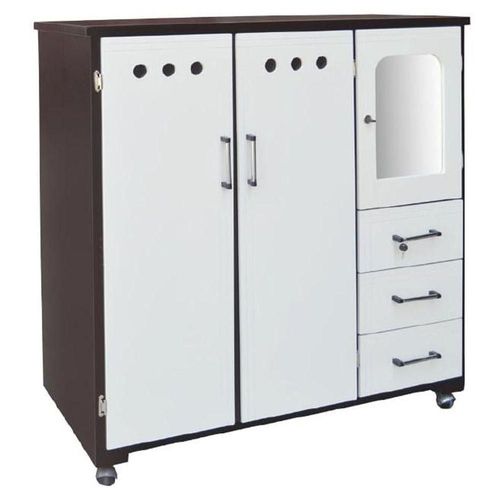 Comoda Diana Chocolate y Blanco