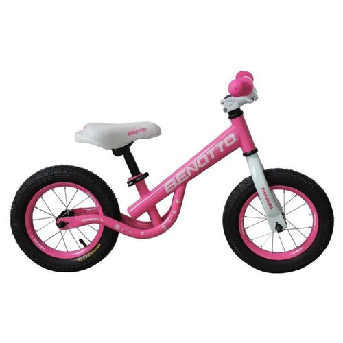 Bicicleta Benotto Entrenadora Piccolina R12 Niña Rosa/blanco Rosa