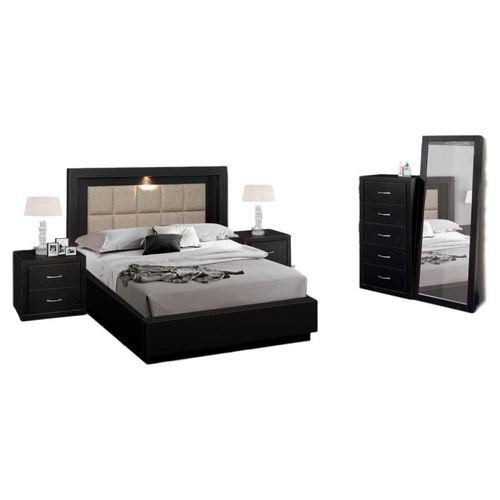 Recamara Maolly King Size - Chocolate