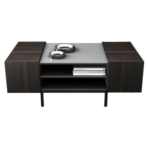 Mesa de centro auxiliar italiana (gris)