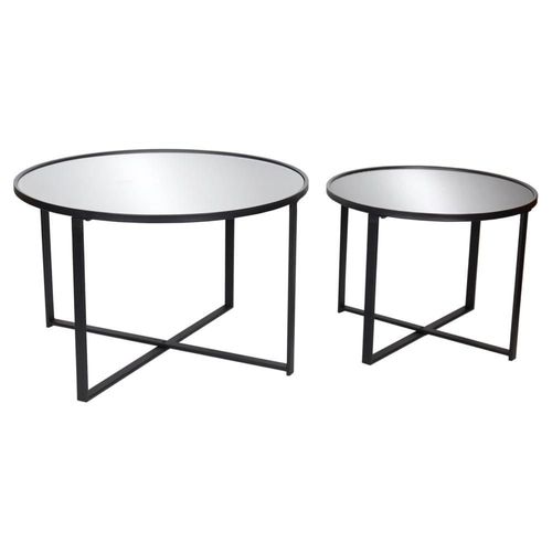 Juego de Mesas Agron - Negro