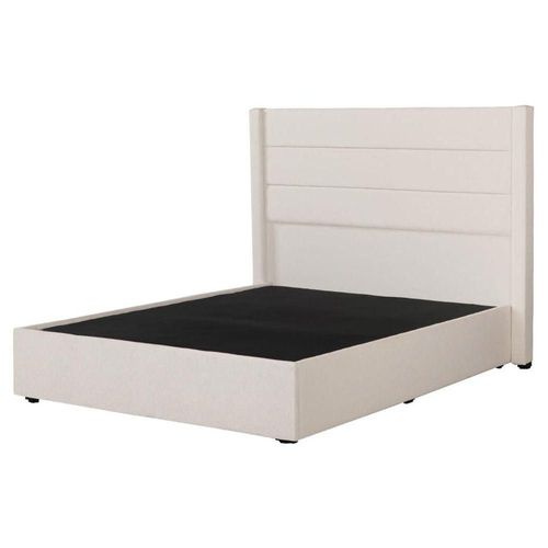 Cabecera Queen Size Dicasa Lugo Beige Claro + Base Cama Colt RGH