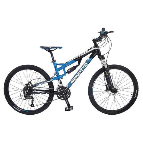 Bicicleta Benotto Mtb Ds900 R27.5 27v Doble Disco Hidraulico Azul SM