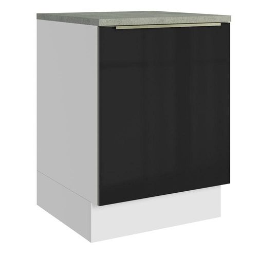 Gabinete Bajo Cocina Madesa Lux 60cm y Encimera BN