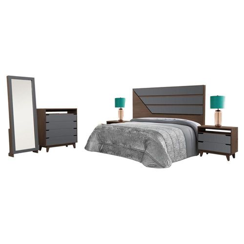 Recamara King Size Rabi - Cafe