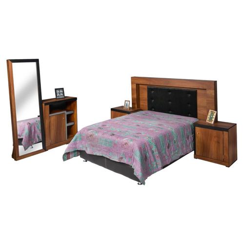 Recamara King Size 5 Piezas Lewis - Cafe