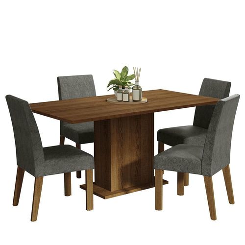 Juego de Comedor Keila Madesa Mesa y 4 Sillas MG