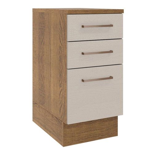 Mueble de Cocina 40cm Agata Madesa Marron/Crema