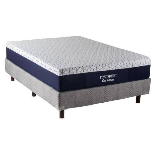 Colchon y Box Restonic Gel Foam Individual