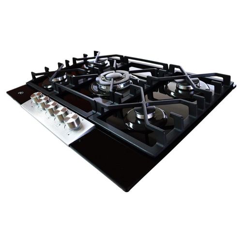 Parrilla A Gas Empotrable Eb 5 Quemadores Acero Eb-486bl