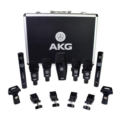 Set de micrófonos para batería drum set session i akg