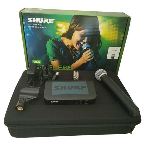 Sistema inalámbrico para voz, con micrófono SM58