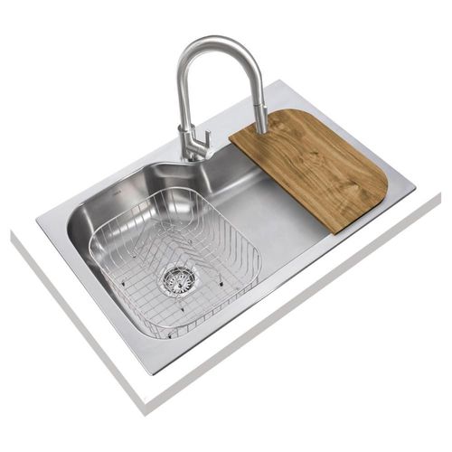 Tarja Sencilla, Mezcladora Monomando y Accesorios Teka DM 33.22 1C 938