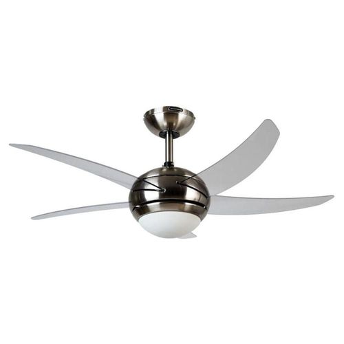 Ventilador de Techo Masterfan Dubai 48 Pulgadas Plateado Acrílico