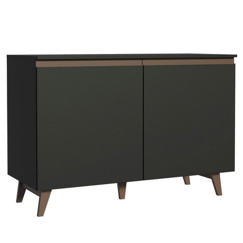 Mueble de Cocina Madesa Reims 2 Puertas Negro