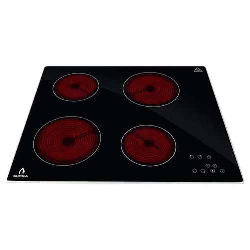 Parrilla de vitrocerámica con 4 quemadores SUPRA VITRO4