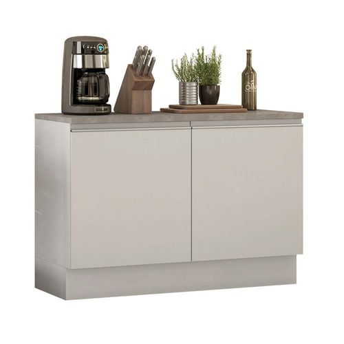 Gabinete Bajo Cocina Madesa Glamy 120cm Con Encimera BB