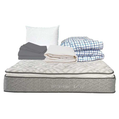 Colchón Matrimonial Restonic Vail + Blancos RGH
