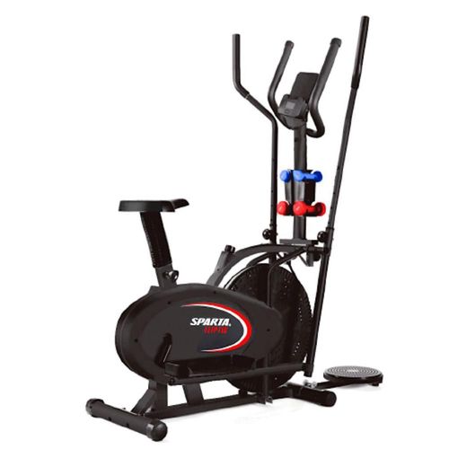 Bicicleta Elíptica Sparta 3 En 1 Mancuernas Twist Ellipcombo